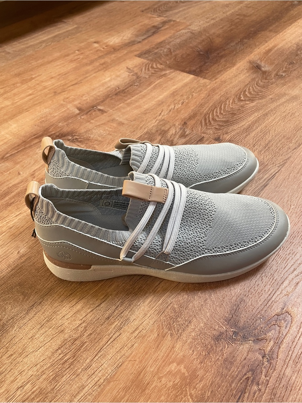 Rockport Womens Truflex Fly Bungee Sneakers Size 9 Gray Machine Washable NEW
